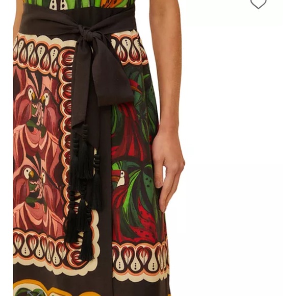 FARM Rio Colorful Patterned Midi Dress - Picture 3 of 5